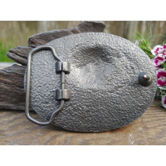 Vintage Turf Paradise Souvenir Belt Buckle // Horse Racing Memorabilia - Picture 3 of 10